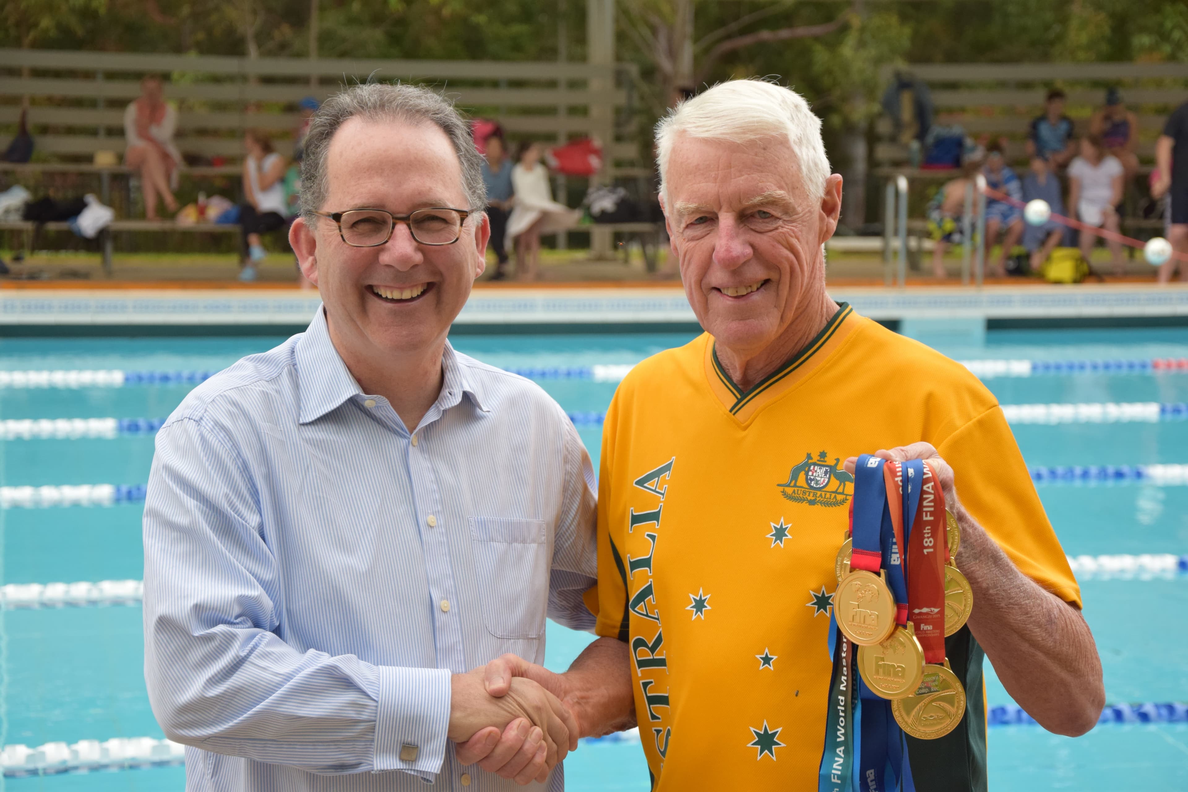 Tony Goodwin Olympic Gold Medallist 