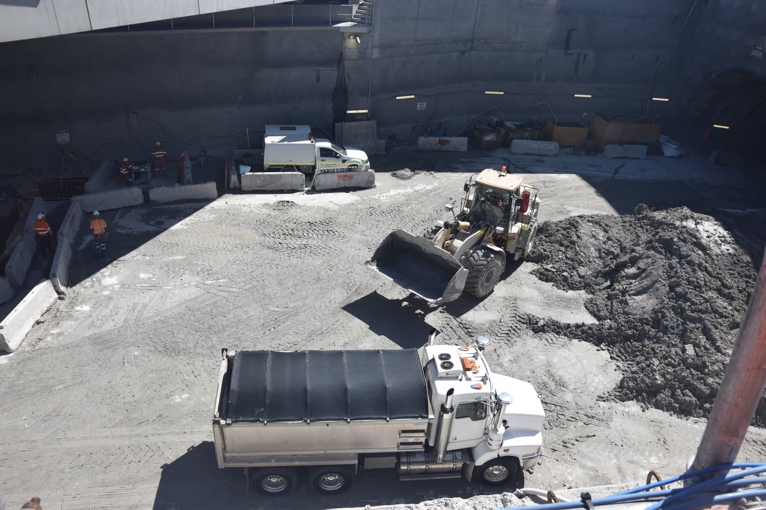 NorthConnex Tunnel in Construction 