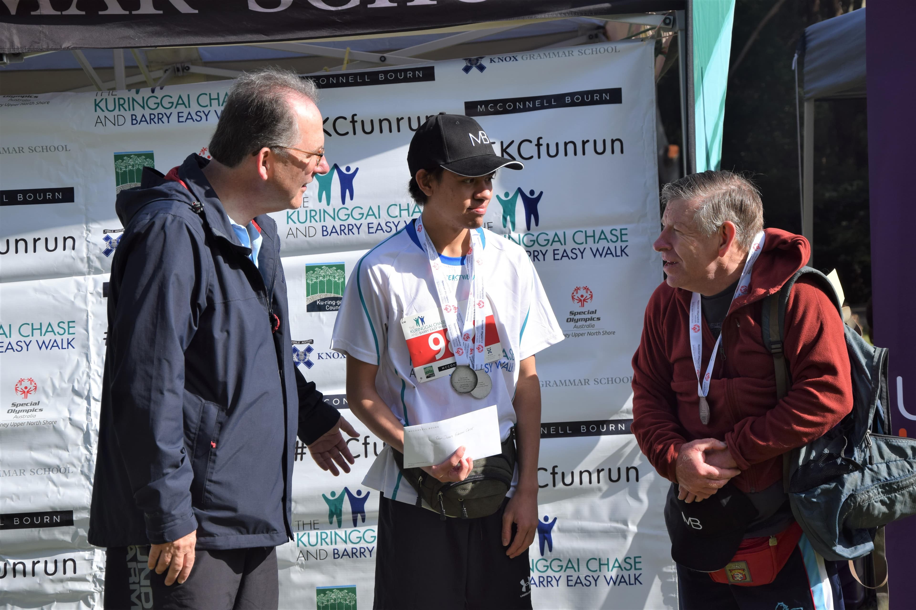Attending the Ku-ring-gai Chase Fun Run and Barry Easy Walk 