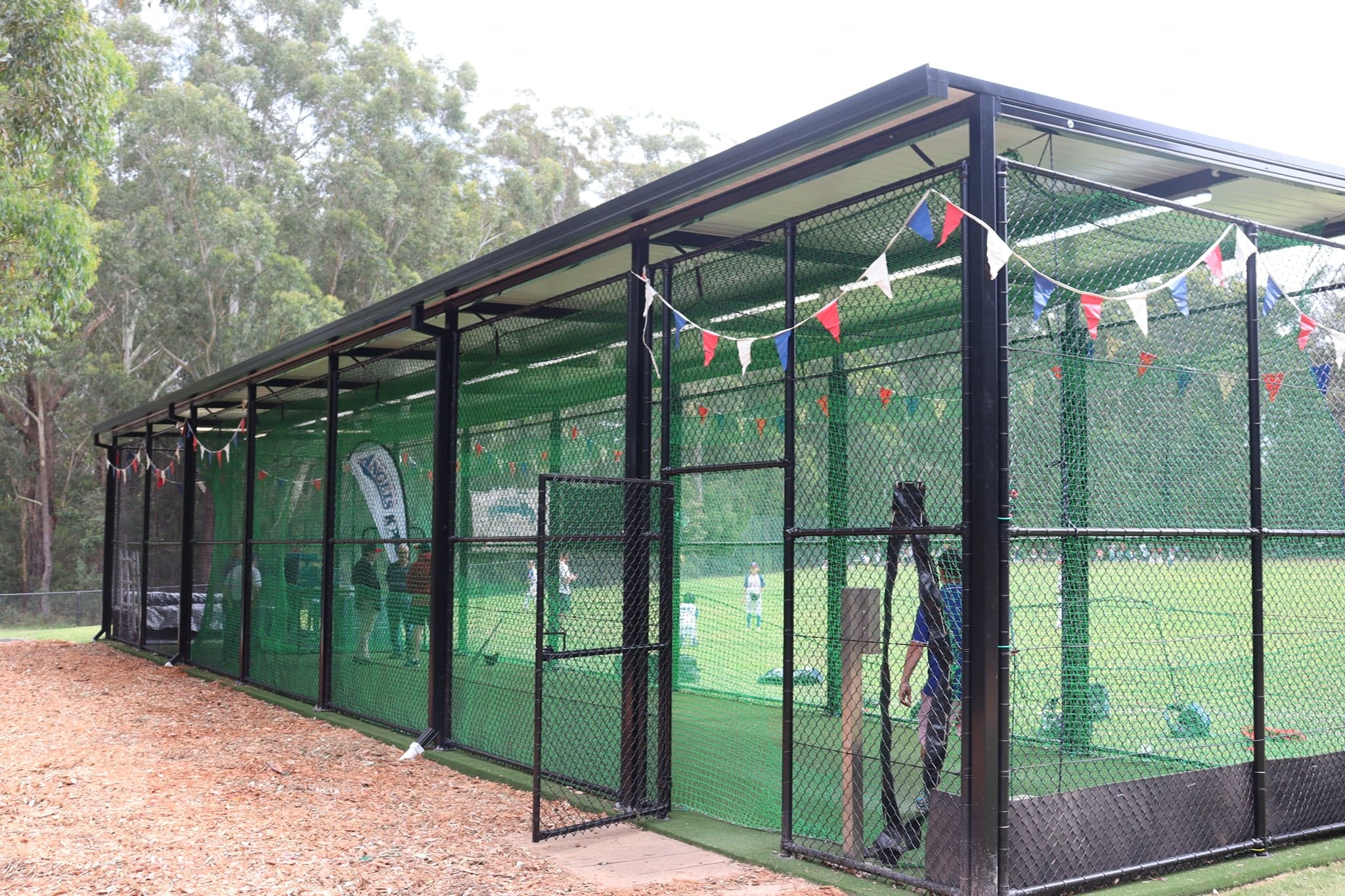 New batting cage for The Kissing Point Angels Baseball Club