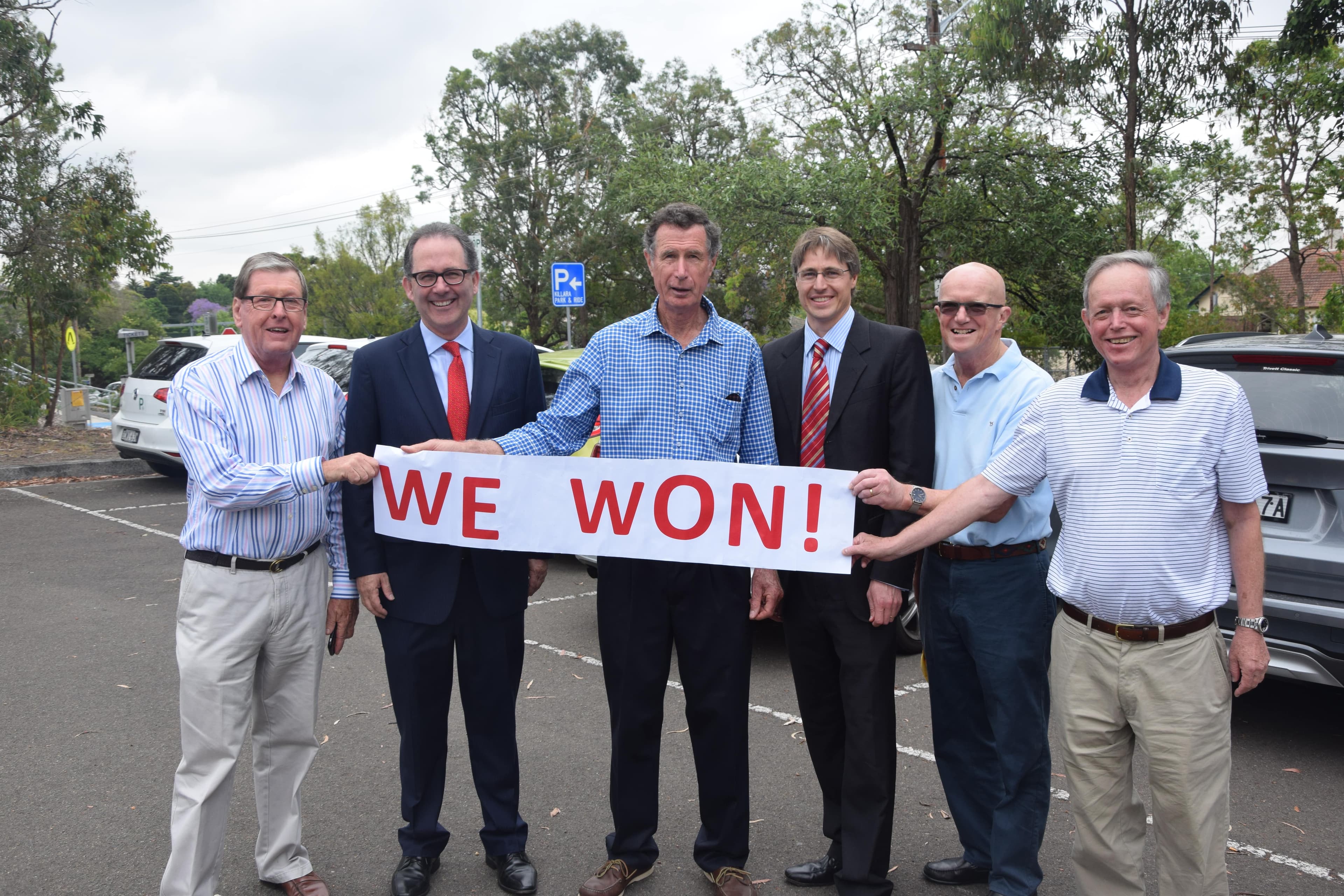 Alister supporting Culworth Ave Car Park Decision 
