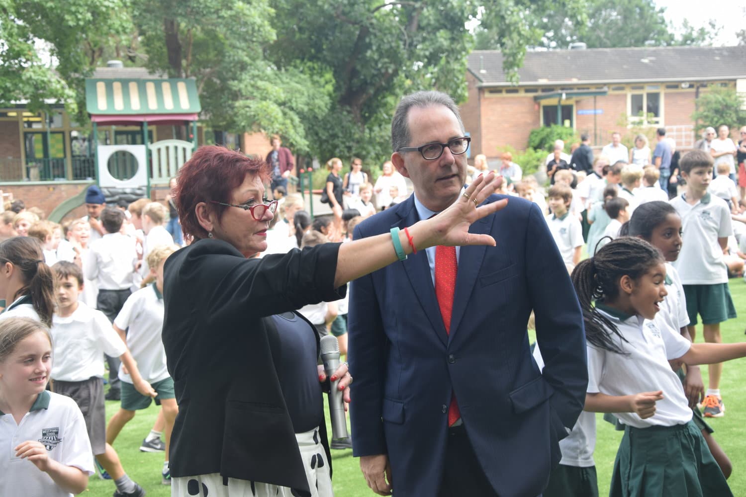 Alister with Bronwyn Wilson 