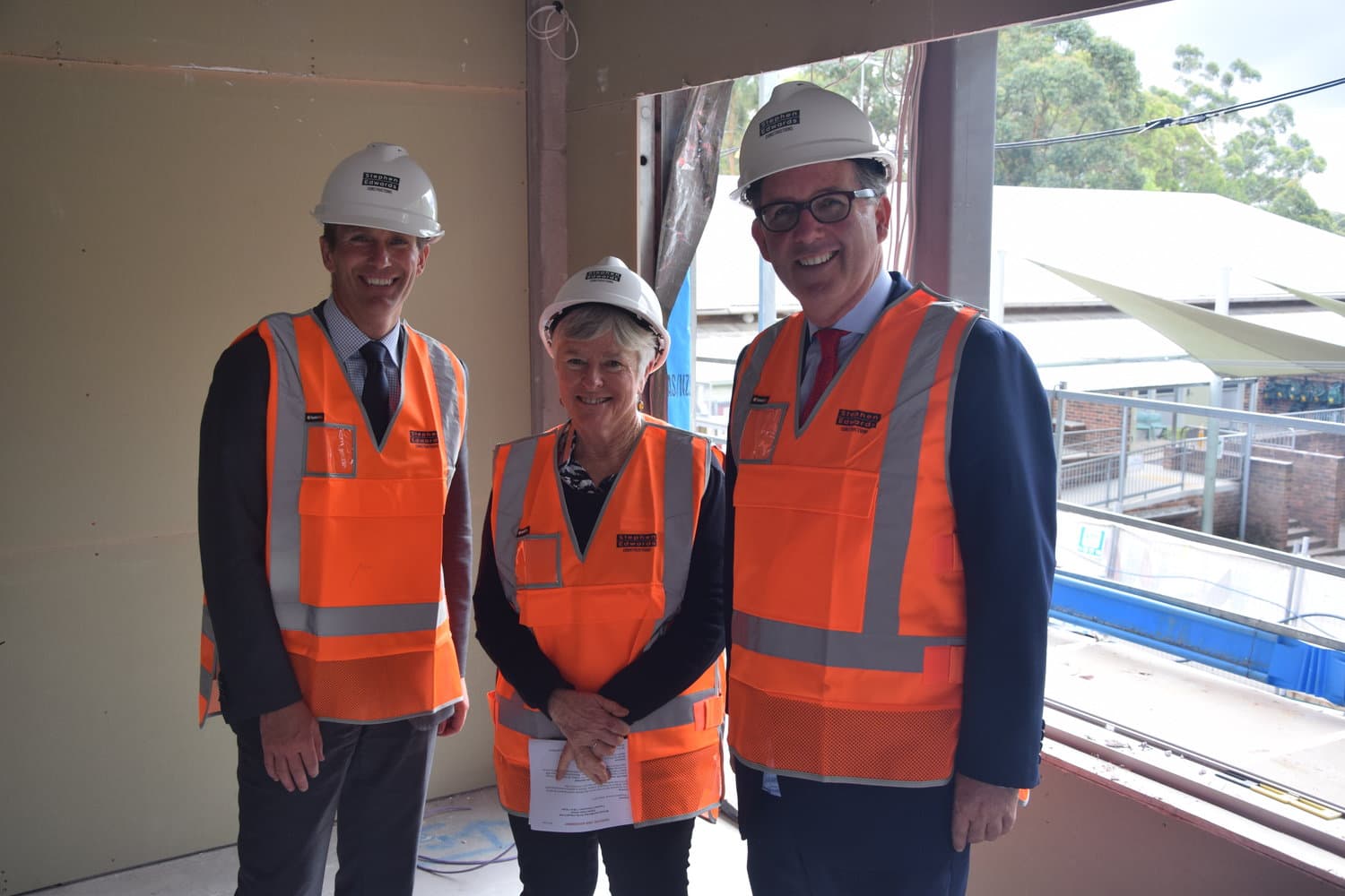 Inspecting the new upgrade at Killara Public 
