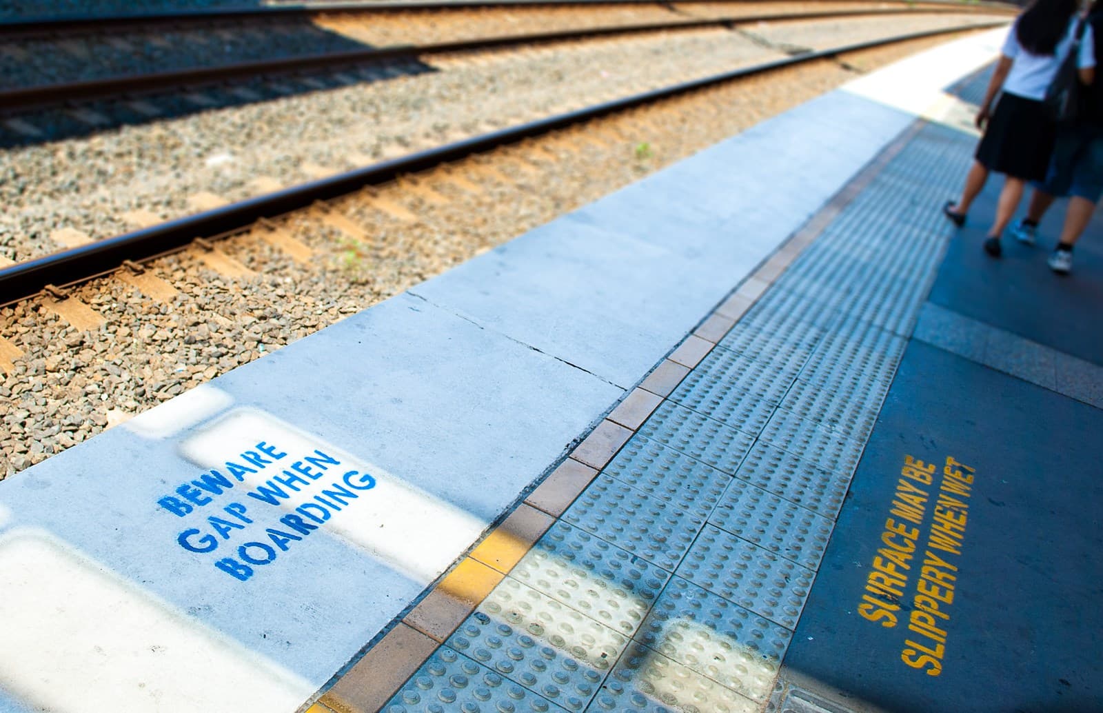 Train Station Platform 