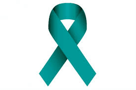 Ovarian Cancer Ribbon 