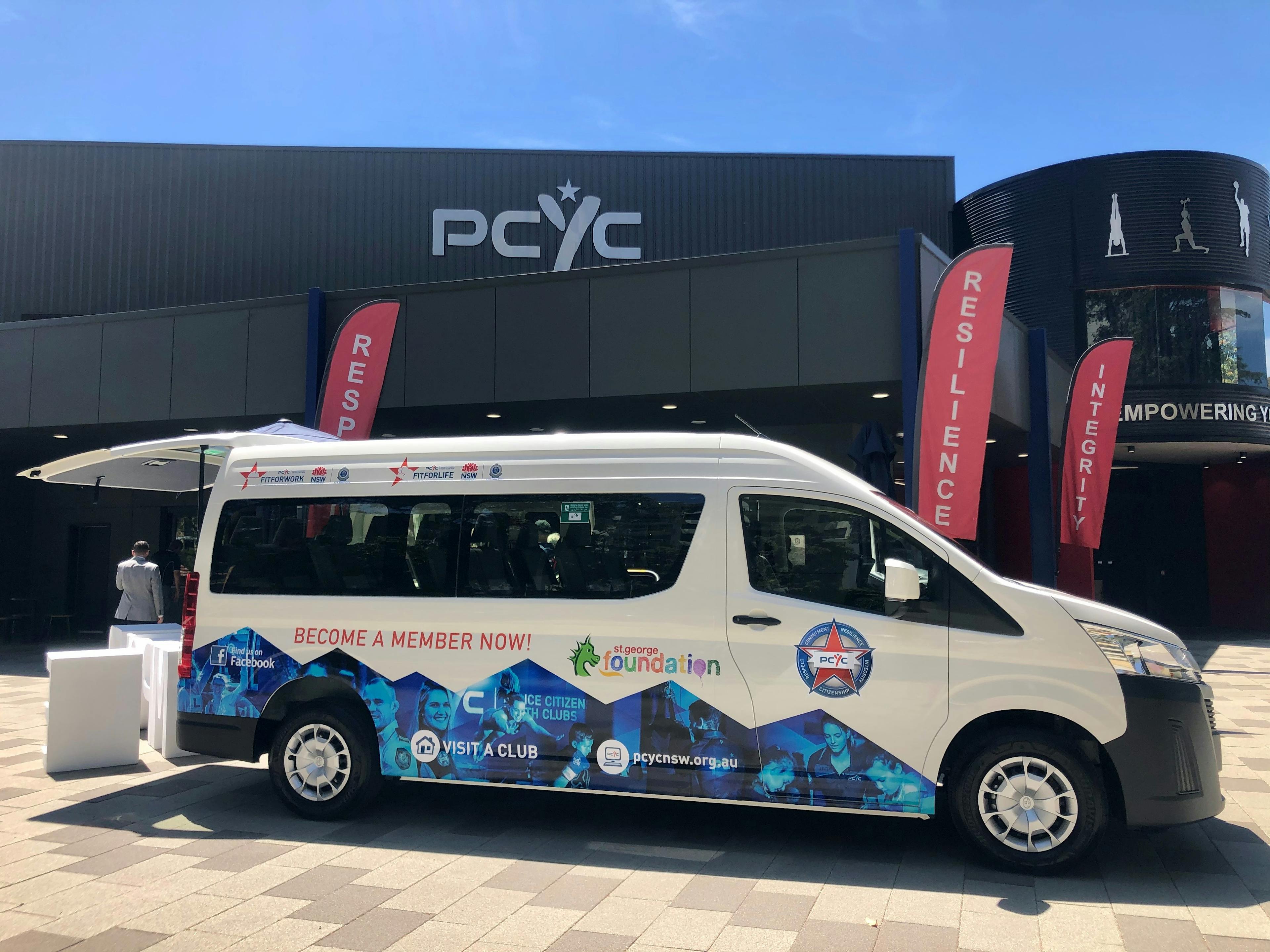 PCYC Waitara, Bus Launch 