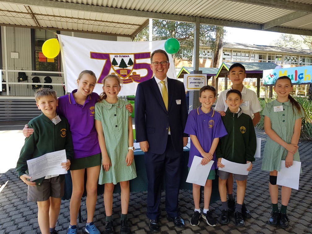 Alister at Wahroonga Public School 