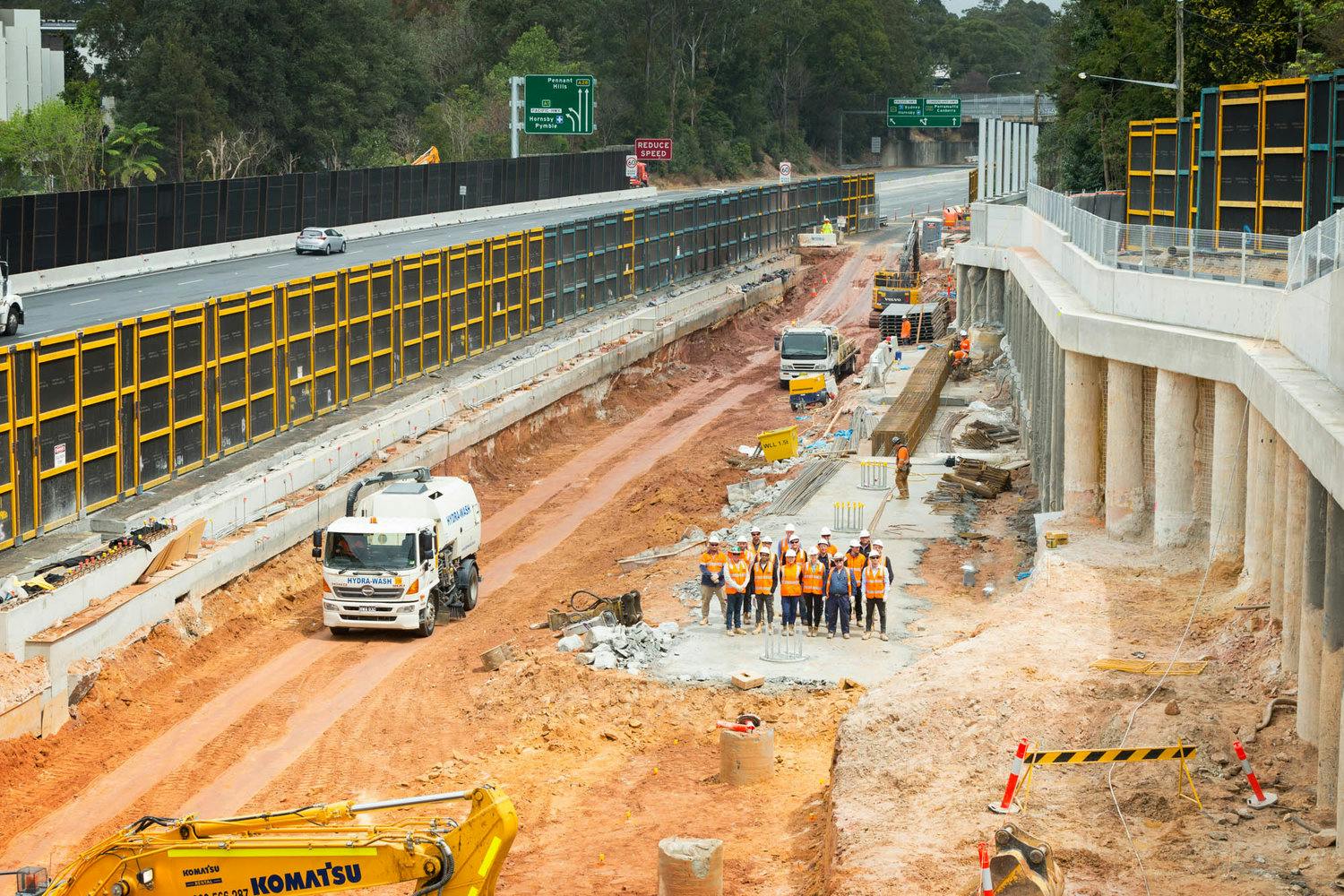 NorthConnex Tunnel in Construction - October 2017