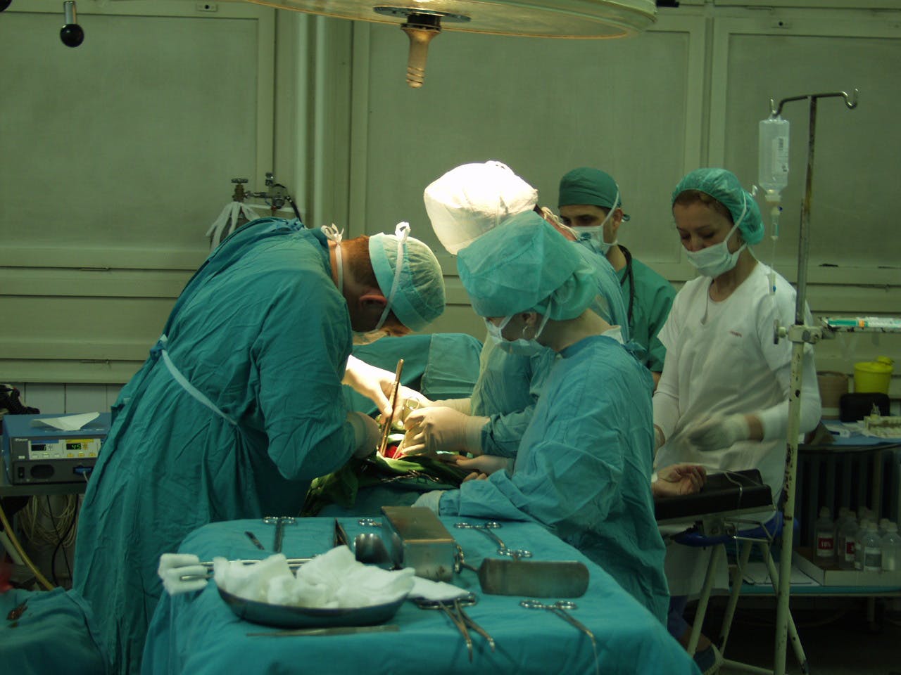 Surgeons in the Operating Room (OR) 