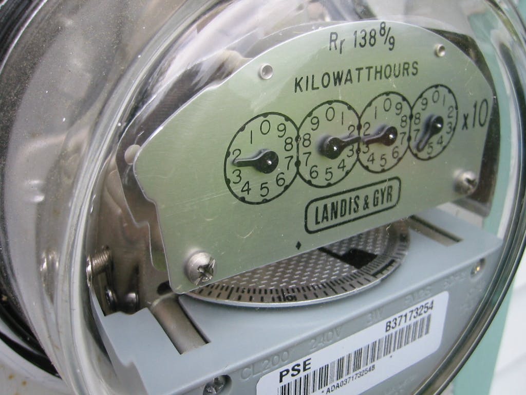 Image of an Electricity Meter 