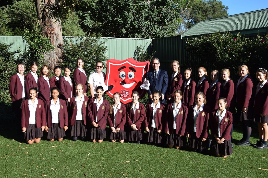 Red Shield Appeal Drive at Roseville College 